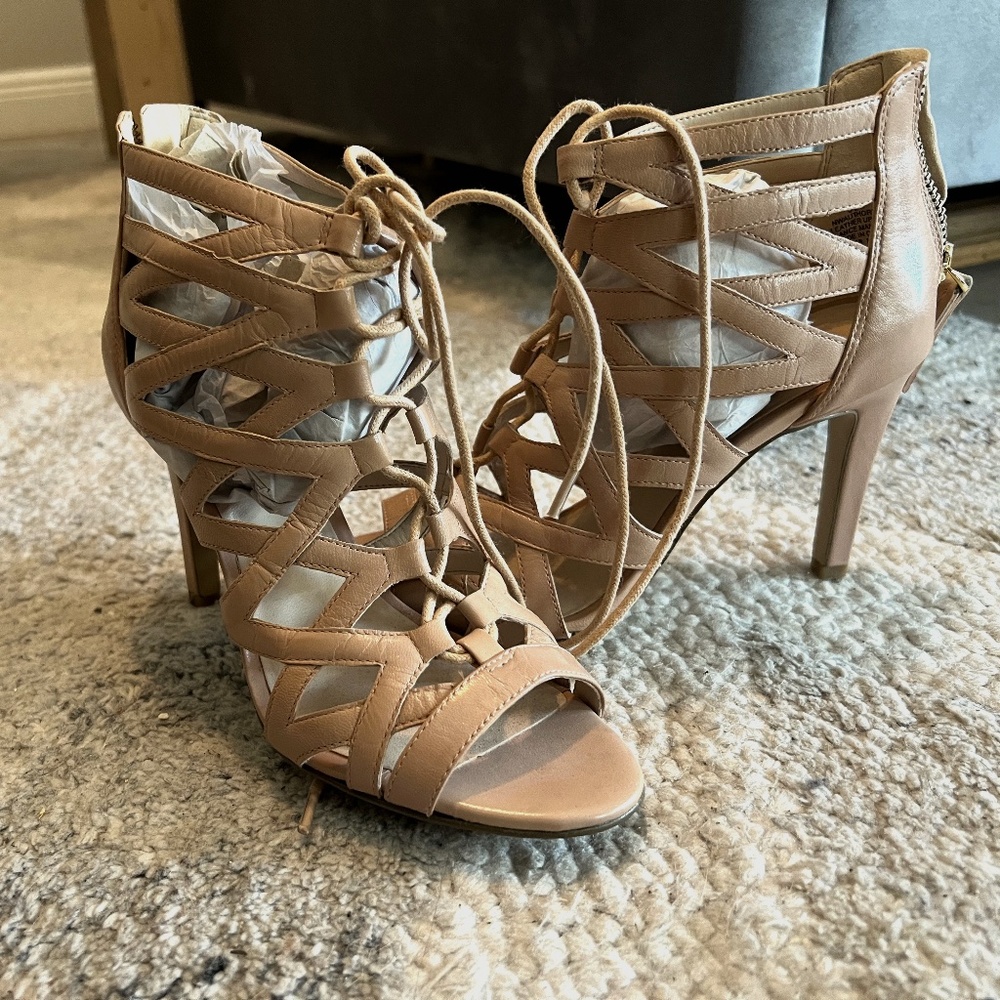 Nine West Caged Heels